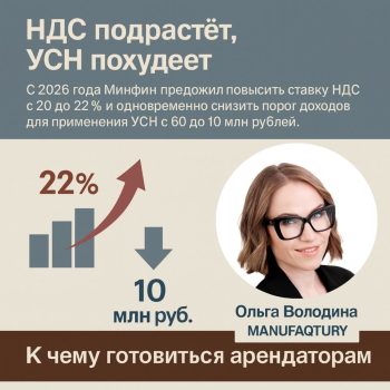НДС подрастёт, УСН похудеет
