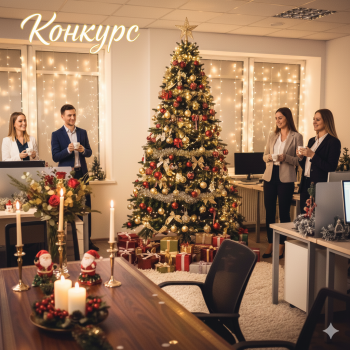 Конкурс «Лучшее новогоднее украшение офисного пространства» — 2026