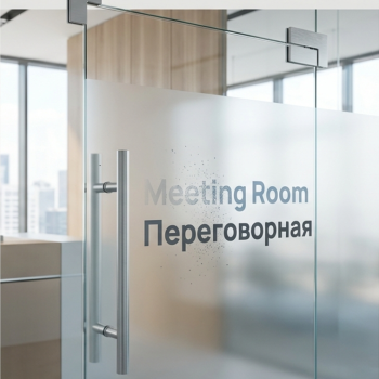 С английским на выход: какие слова должны исчезнуть с офисных дверей