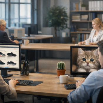 Кто действительно работает весь день?