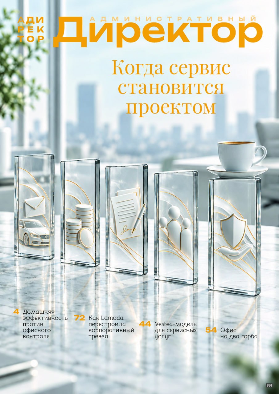 Обложка журнала «Административный директор» № 3/2026